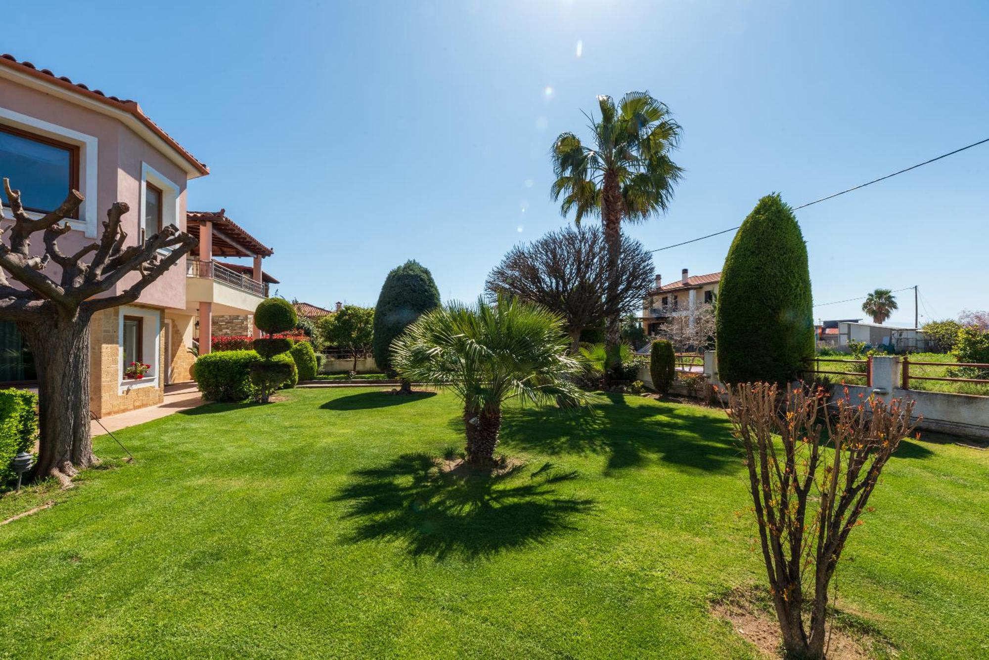 Christina'S Twin Palm Trees House Apartman Agriá Kültér fotó